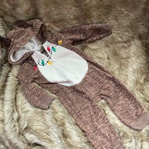 Reindeer pj - 12m